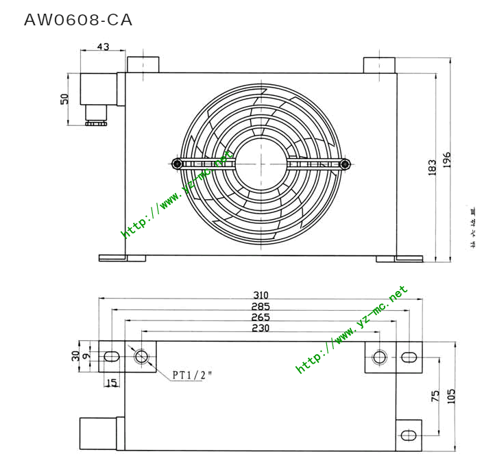 AW0608ߴͼ